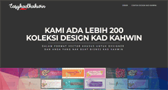 Desktop Screenshot of easykadkahwin.com
